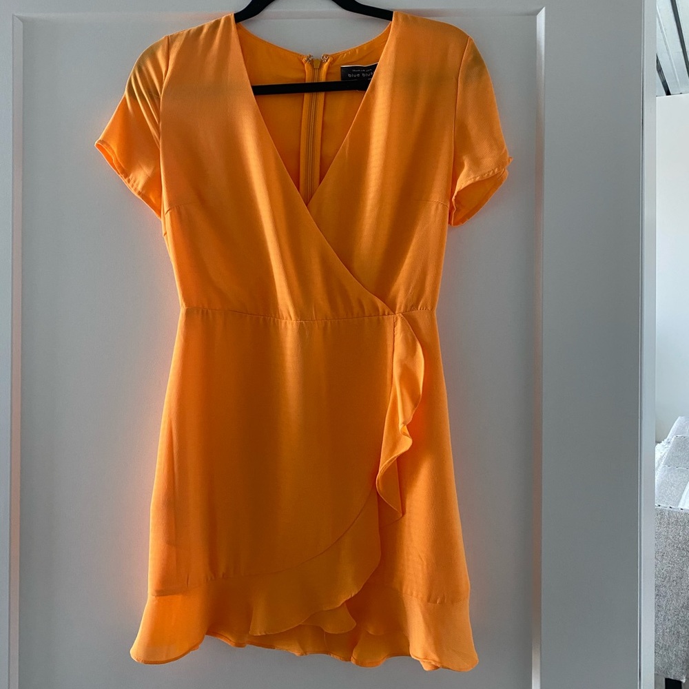 Orange Mini Dress
